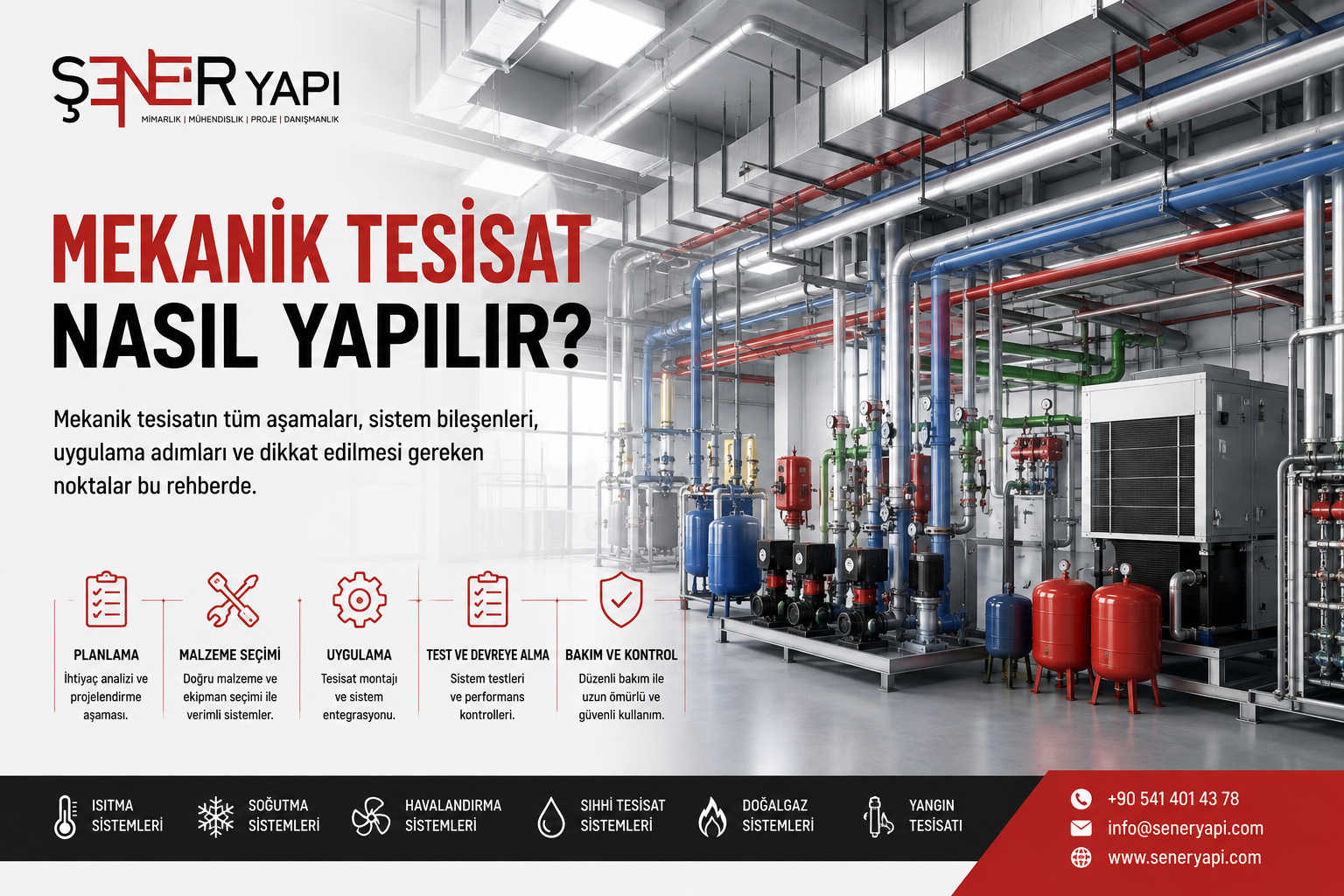 Mekanik tesisat nasil yapilir