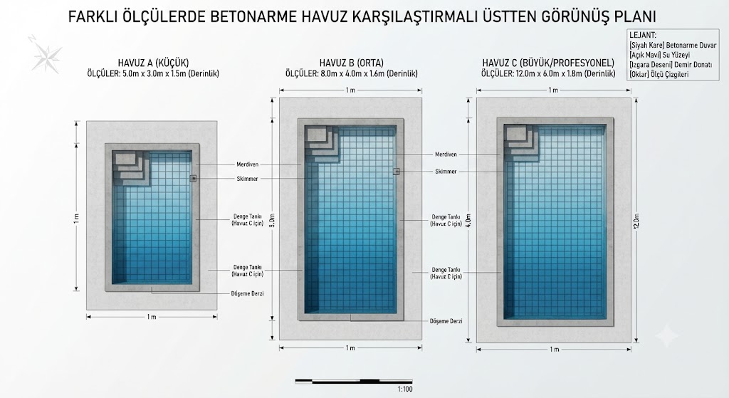 Betonarme Havuz Maliyeti 2026 2 betonarme havuzlarin ustten gorunusu